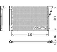 DENSO DCN05022 Condenseur, climatisation