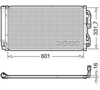 Condenseur de climatisation R 134a DCN05033 DENSO pour BMW 1 3 4 Coupé 3 Touring