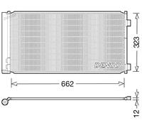 DENSO DCN05103 Condenseur, climatisation