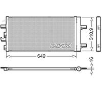 DENSO DCN05104 Condenseur, climatisation