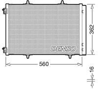 DENSO DCN07061 Condenseur, climatisation
