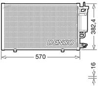 Condenseur, climatisation DENSO DCN10051