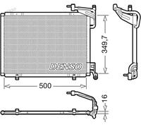 Condenseur, climatisation DENSO DCN10054