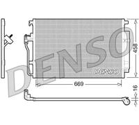 Condenseur de climatisation R 134a DCN17056 DENSO pour MERCEDES-BENZ VW