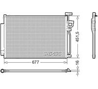 DENSO DCN20040 Condenseur, climatisation