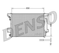 DENSO DCN21001 Condenseur, climatisation