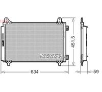 DENSO DCN21034 Condenseur, climatisation