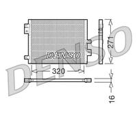 DENSO DCN28002 Condenseur, climatisation