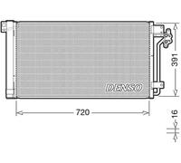 DENSO DCN32020 Condenseur, climatisation