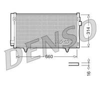 DENSO DCN36003 Condenseur, climatisation
