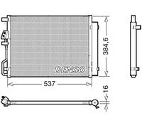 DENSO DCN41021 Condenseur, climatisation
