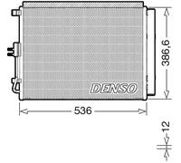 Condenseur de climatisation DCN43009 DENSO pour HYUNDAI KIA