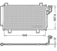 DENSO DCN44012 Condenseur, climatisation