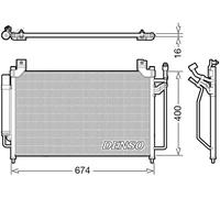 DENSO DCN44013 Condenseur, climatisation