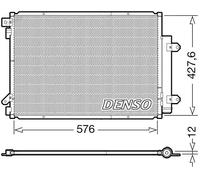 Condenseur de climatisation R 134a DCN47008 DENSO pour SUZUKI SX4 S-CROSS VITARA