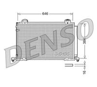 Condenseur de climatisation R 134a DCN50026 DENSO pour TOYOTA AVENSIS Break