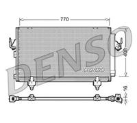 Condenseur de climatisation R 134a DCN50031 DENSO pour TOYOTA RAV 4 II
