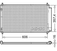 Condenseur, climatisation DENSO DCN50058