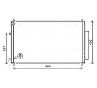 AVA COOLING SYSTEMS HD5309D Condenseur, climatisation