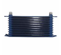 Condenseur de climatisation universel en alliage d’aluminium, remplacement du condenseur de climatisation automobile, disponible avec 7, 10, 13 ou 15 rangées, refroidissement haute (10 lignes)