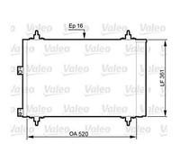 Valeo Condenseur de climatisation 814080