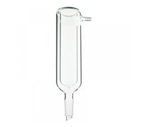 Condenseur de laboratoire, longueur du corps 200 mm, diamètre extérieur 80 mm, joint rodé 24/40