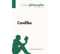 Condillac (Fiche philosophe): Comprendre la philosophie avec lePetitPhilosophe.fr