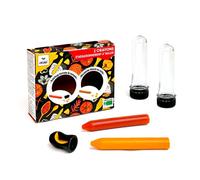Condiments - Ocni : 2 crayons d'assaisonnement à tailler ketchup et moutarde