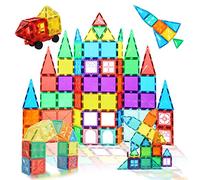 Condis Jeux de Aimantés Construction Magnetiques Enfants 101 PCS, Jouet pour Fille Garcon Enfants 3 4 5 6 7 Ans Petits Cadeaux Anniversaire Enfants Jeux de Societes Enfants Educatif Puzzle 3 Ans+
