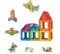 Condis Jeux de Societes Aimantés Construction Magnetiques 42 PCS, Jouet pour Fille Garcon Enfants 3 4 5 6 7 Ans Petits Cadeaux Anniversaire Educatif Puzzle 3 Ans