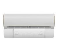 Conditer d'air rétractable réglable de 50,8 cm à 180 ° - Design anti-soufflage direct pour toute l'année en hiver et en été