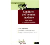 Condition de l'homme moderne: Premier chapitre, La condition humaine