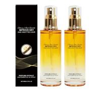Conditionnement à l'huile Spray Salle et Hair Forcener Sleep-in - 80 ml Perfume à l'huile parfumée pour les femmes, réparation du masque capillaire Essence For Dry & Notted Spray (2)