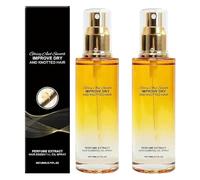 Conditionnement d'huile Spray Sallepa et Hair Forcenener Leave-LN réconfortant, hydratation de revitalisant de lissage naturel, spray parfumé à l'huile capillaire pour les femmes (2pcs)