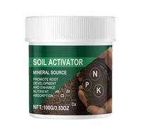 Conditionneur Et Activateur De Sol - Nutriments De Source Minérale Pour Le Jardinage, Rehausseur D'engrais À Haute Solubilité | Booster Naturel De Vitalité Du Sol Pour En Pot D’intérieur, Arbr
