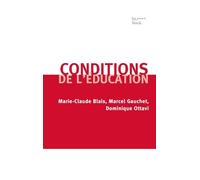 CONDITIONS DE L'EDUCATION