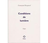 Conditions de lumière Emmanuel Hocquard (Auteur)