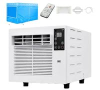 Condizionatore d'aria portatile, condizionatore per tenda mobile con 1876 BTU, deumidificatore, telecomando e timer, condizionatore compatto da campeggio da 280 W per tende da 1-3 persone, camper e f