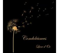 Condoléances: Ce livre est un support unique pour les témoignages d'amour et d'affection des proches et de la famille.
