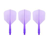 Condor Ailette Zero Stress Flight System - Small Clear Purple Short