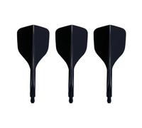 Condor AXE 120 Ailettes de fléchettes Taille S Plusieurs tailles Plusieurs couleurs (noir, longue)