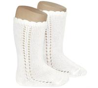 Condor Chaussettes haute perle pour bébé-enfant. Couleur : taille :, Crème, 6 mois