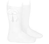 Condor - Chaussettes Hautes avec NUD Couleur Fille : Blanc Taille : 6