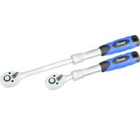 CONDOR Outil 1208-2 | Cliquet réversible à levier avec rallonge télescopique | 3/8" | 220-320 mm