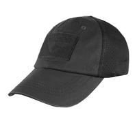 CONDOR RÉGLABLE MESH BASEBALL CAP TACTIQUE POLICE CHAPEAU 3 PATCHS NOIR