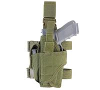 Condor Tornado Tactique Holster de Jambe pour Gaucher Olive Drab