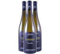 Condrieu Vernillon - Blanc 2020 - Domaine Jamet - Vin Blanc de la Vallée du Rhône (3x75cl)