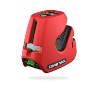 CONDTROL - Laser Ligne NEO G200 Vert - Niveau Portée 30 m - 2 Lignes qui s'Allument Indépendamment - 2 Modes - Idéal Chantier - Livré avec Accessoires
