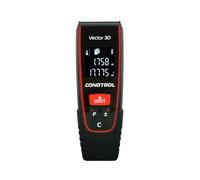 CONDTROL - Télémètre Vector 30 - Portée 0,05 à 30 Mètres - Mesure Précise Continue, Unités m, ft, inch - Laser Rouge - Garantie 2 Ans - Livré avec Accessoires