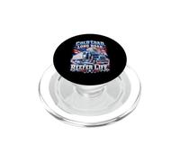 Conducteur de Camion réfrigéré Long Road Reefer Life PopSockets PopGrip pour MagSafe